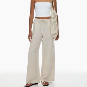 Aritzia Linen Pants